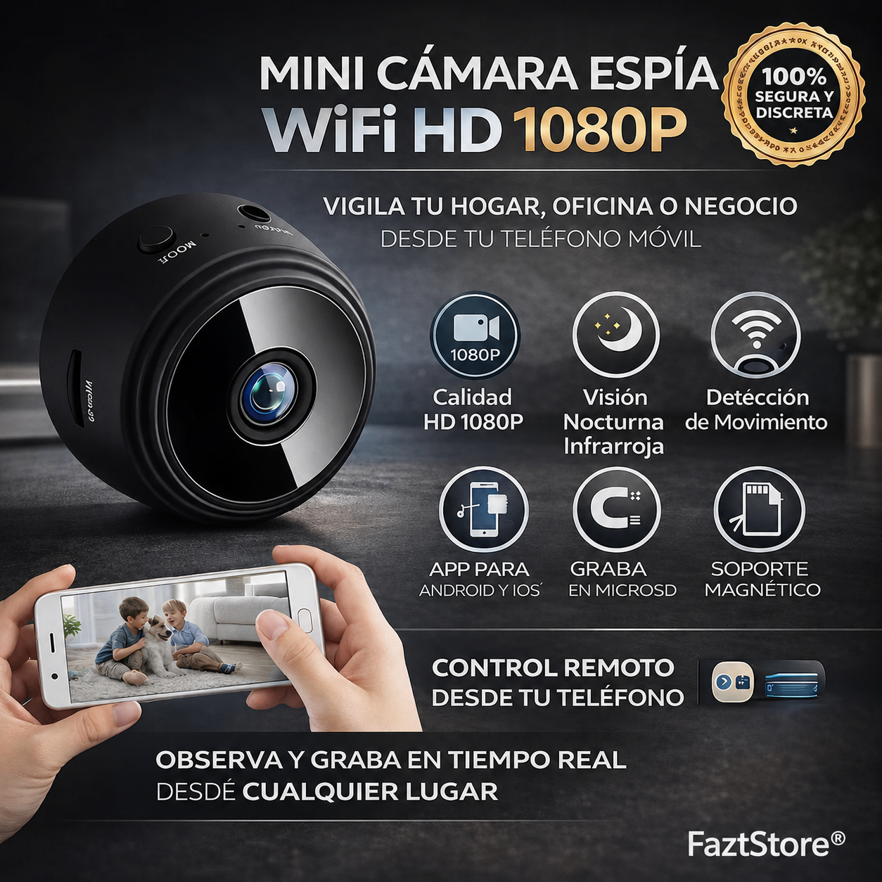 Mini Camara Go PRO™